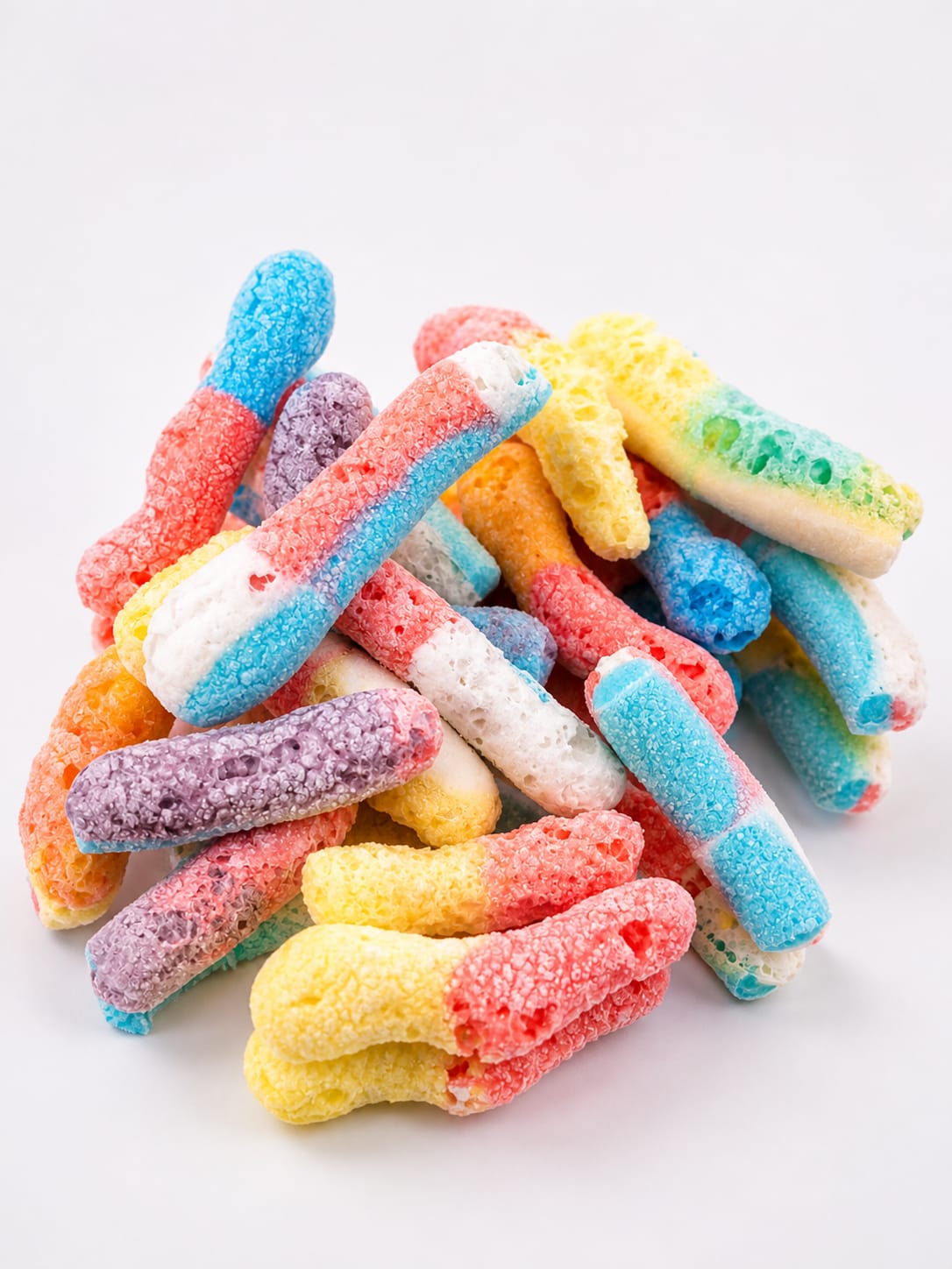 Freeze Dried Crunchy Mamba Snakes Candy